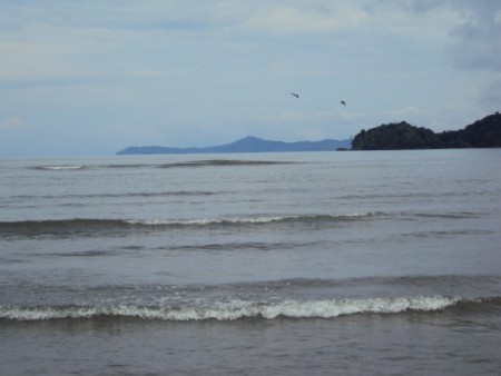 playa el almejal, en El valle